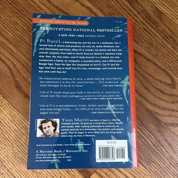 Life of Pi book - Picture 2 of 2